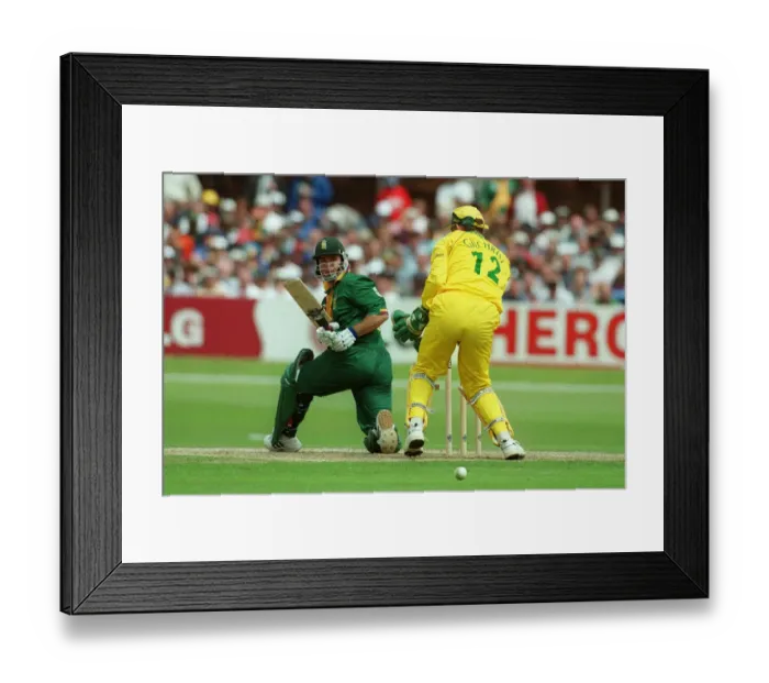 Framed Print : Herschelle Gibbs & Gilchrist