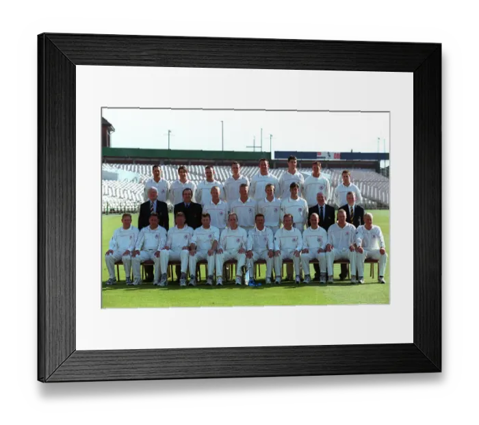 Framed Print : Lancashire County Cricket Team Framed Print : Lancashire County Cricket Team