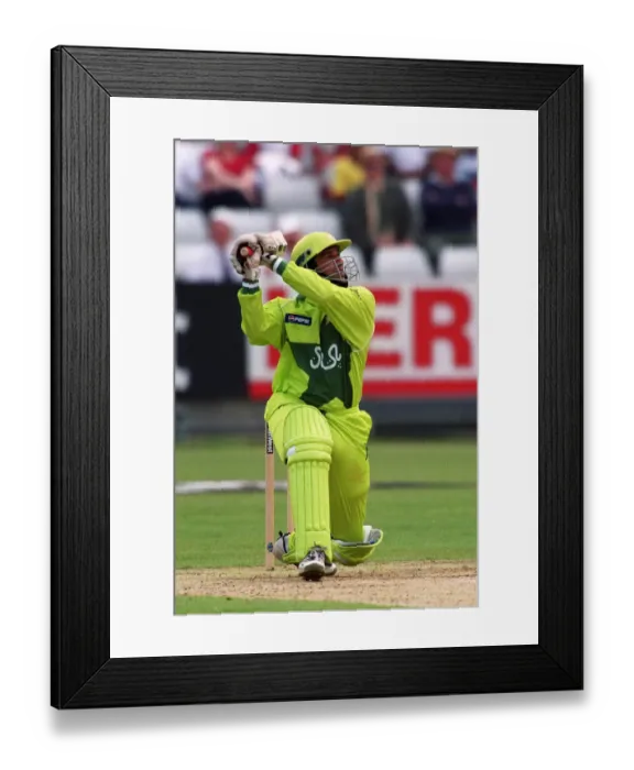 Framed Print : Wasim Akram
