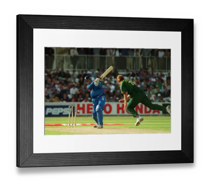 Framed Print : Angus Fraser & Shaun Pollock Framed Print : Angus Fraser & Shaun Pollock