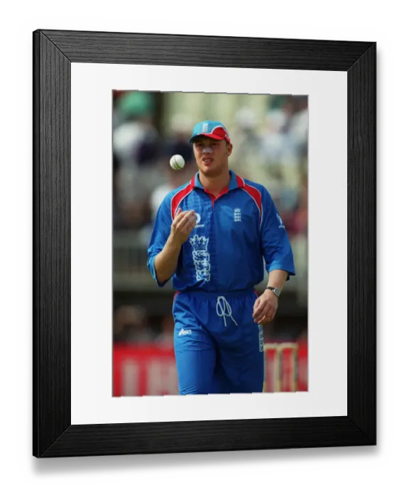 Framed Print : Andrew Flintoff Framed Print : Andrew Flintoff