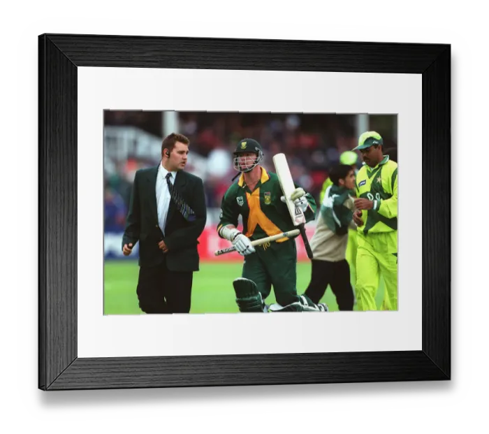 Framed Print : Lance Klusener Celes Victory Framed Print : Lance Klusener Celes Victory