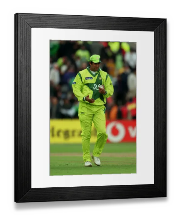 Framed Print : Wasim Akram