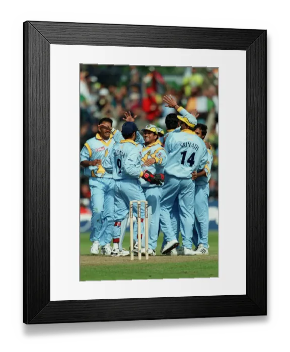 Framed Print : Tendulkar And Team Mates Framed Print : Tendulkar And Team Mates