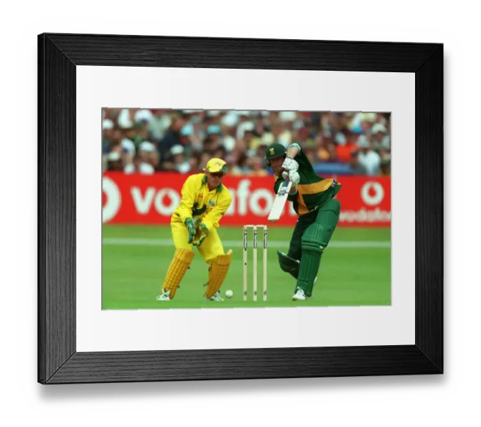 Framed Print : Jonty Rhodes & Adam Gilchrist