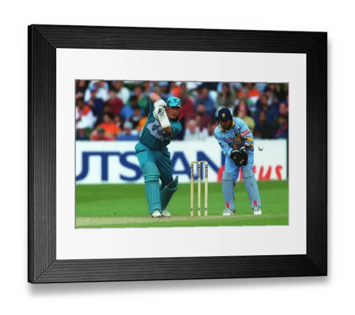Framed Print : Roger Twose & Nayan Mongia Framed Print : Roger Twose & Nayan Mongia