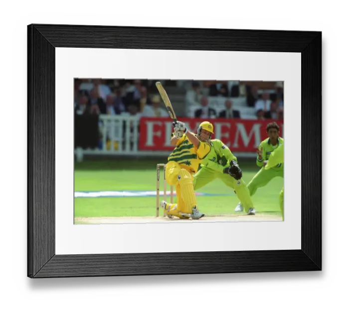 Framed Print : Adam Gilchrist During His 54 Framed Print : Adam Gilchrist During His 54