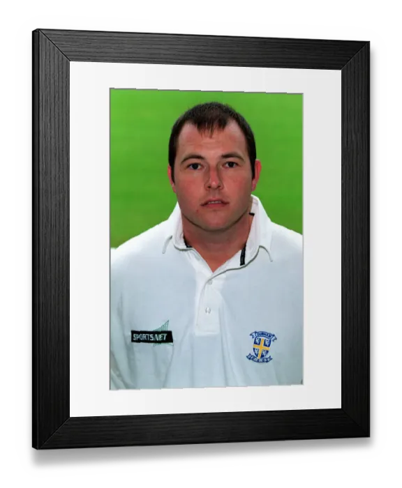 Framed Print : John Wood. Durham CCC 13 April 2000 Date: 13 April 2000 Framed Print : John Wood. Durham CCC 13 April 2000 Date: 13 April 2000