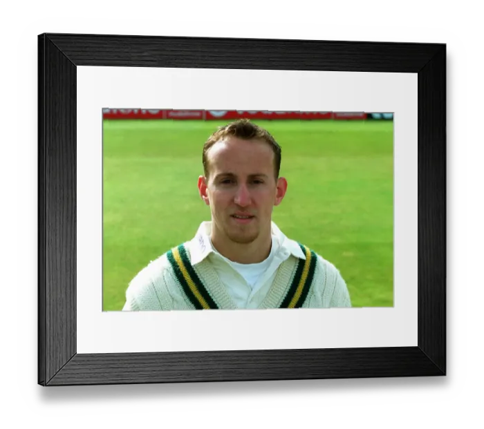 Framed Print : Andy Oram Nottinghamshire CCC 12 April 2000 Date: 12 April 2000 Framed Print : Andy Oram Nottinghamshire CCC 12 April 2000 Date: 12 April 2000