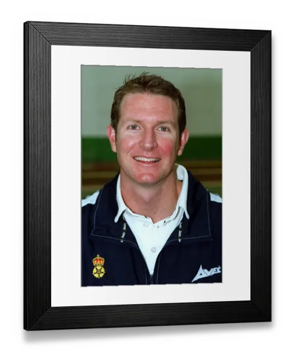 Framed Print : C. Ranson Derbyshire CCC Physiotherapist 19 April 2000 Date: 19 April 2000 Framed Print : C. Ranson Derbyshire CCC Physiotherapist 19 April 2000 Date: 19 April 2000