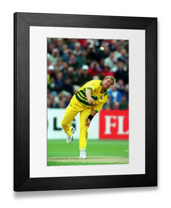 Framed Print : Shane Warne Framed Print : Shane Warne