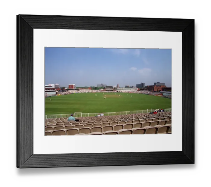 Framed Print : Old Trafford, Lancashire Ccc Framed Print : Old Trafford, Lancashire Ccc