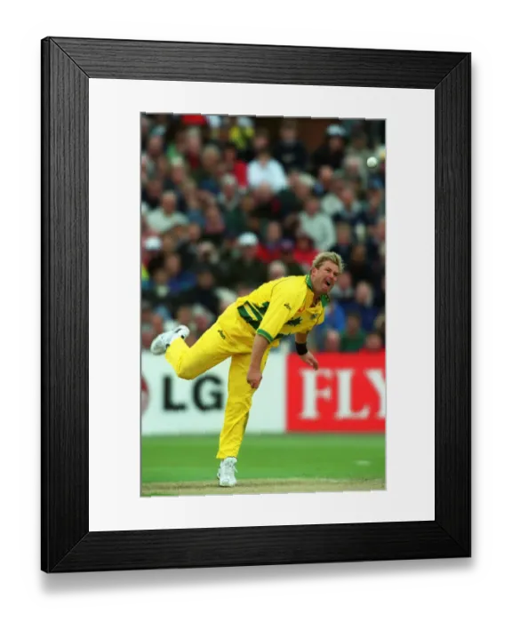 Framed Print : Shane Warne Framed Print : Shane Warne