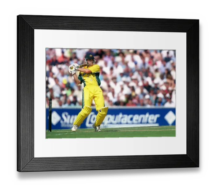 Framed Print : Adam Gilchrist Framed Print : Adam Gilchrist
