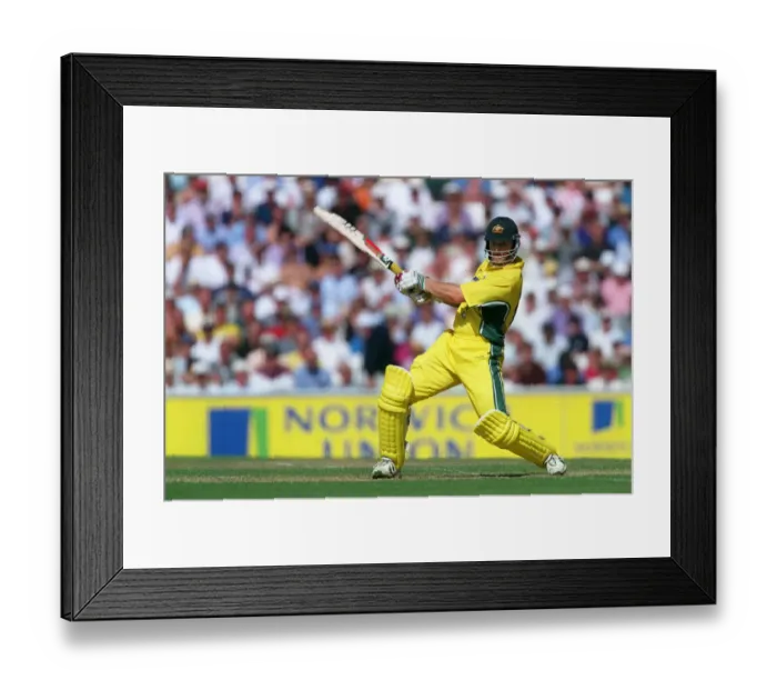 Framed Print : Adam Gilchrist Framed Print : Adam Gilchrist
