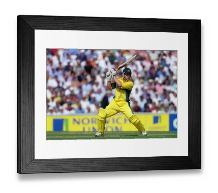 Framed Print : Adam Gilchrist Framed Print : Adam Gilchrist