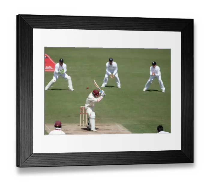 Framed Print : Wicket Keeper & Slips Framed Print : Wicket Keeper & Slips