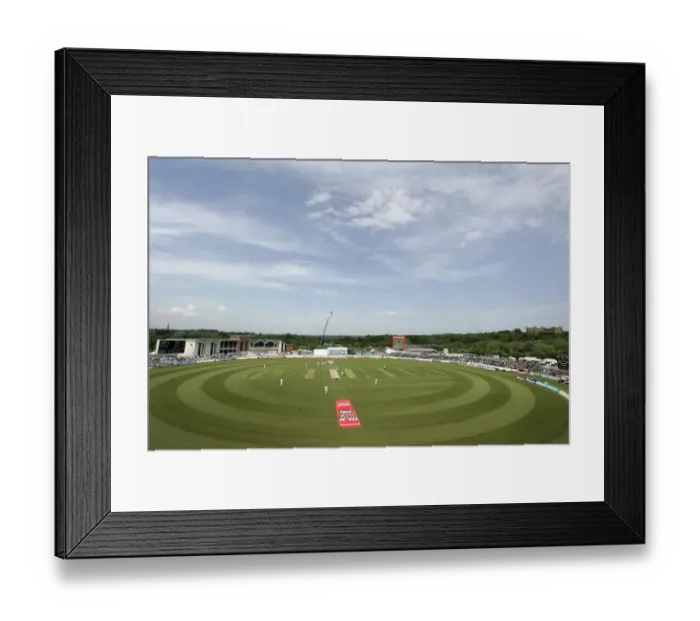 Framed Print : The Riverside Cricket Ground Framed Print : The Riverside Cricket Ground