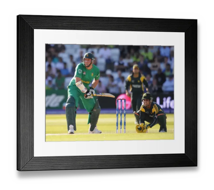Framed Print : Graeme Smith & Kamran Akmal Framed Print : Graeme Smith & Kamran Akmal