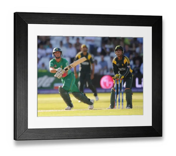 Framed Print : Herschelle Gibbs & Kamran Akmal Framed Print : Herschelle Gibbs & Kamran Akmal