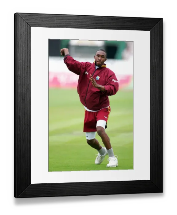 Framed Print : Dwayne Bravo Framed Print : Dwayne Bravo