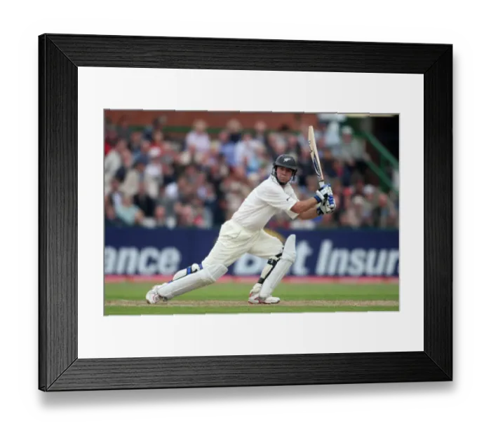Framed Print : Jamie How New Zealand England V New Zealand, 2nd Npower Test Match Old Trafford Framed Print : Jamie How New Zealand England V New Zealand, 2nd Npower Test Match Old Trafford