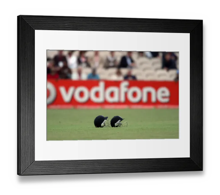Framed Print : Helmets And Vodafone