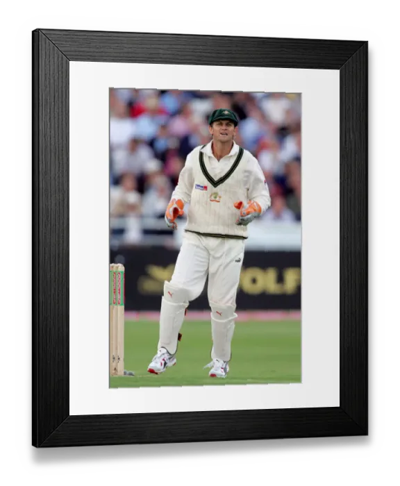 Framed Print : Adam Gilchrist Framed Print : Adam Gilchrist