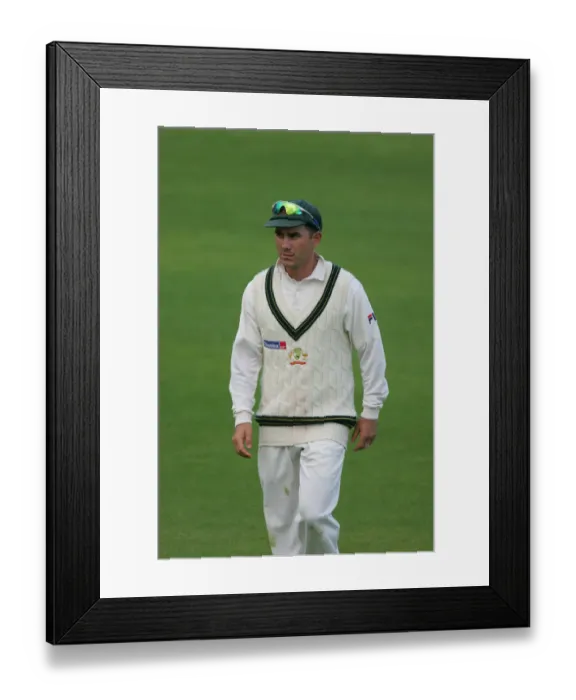 Framed Print : Justin Langer Framed Print : Justin Langer
