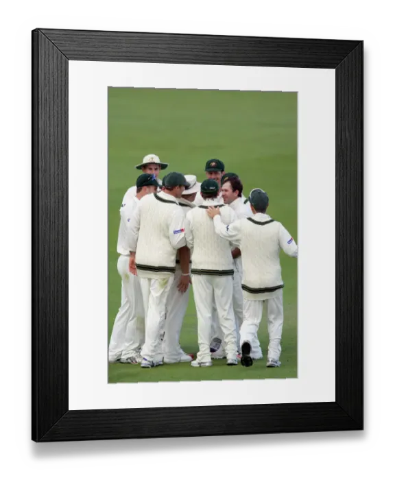 Framed Print : Ricky Ponting Takes Wicket Framed Print : Ricky Ponting Takes Wicket