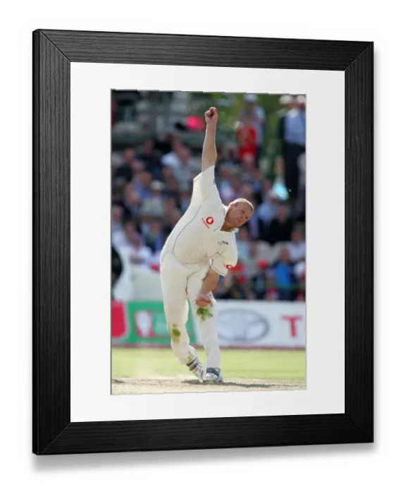 Framed Print : Andrew Flintoff Framed Print : Andrew Flintoff