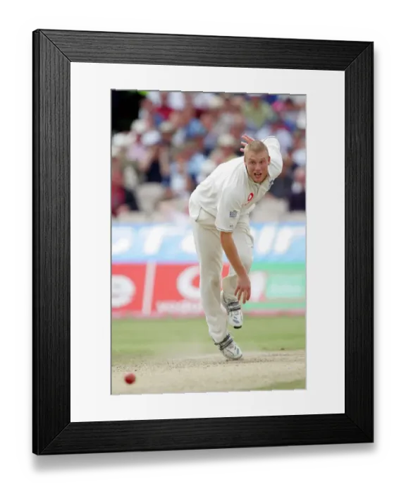 Framed Print : Andrew Flintoff Framed Print : Andrew Flintoff