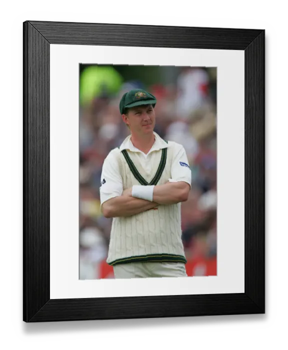 Framed Print : Brett Lee Australia 3rd Test, The Ashes Old Trafford, Manchester 12 August 2005 Date Framed Print : Brett Lee Australia 3rd Test, The Ashes Old Trafford, Manchester 12 August 2005 Date