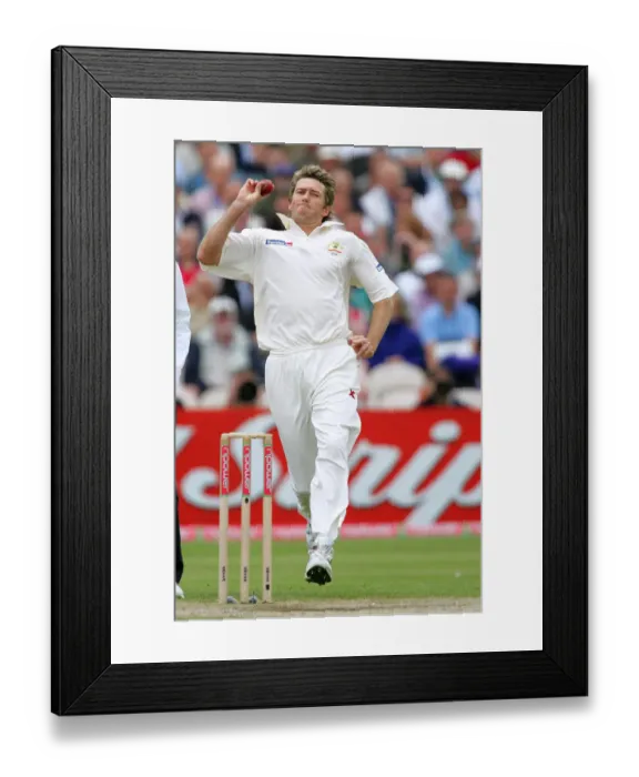 Framed Print : Glenn Mcgrath Framed Print : Glenn Mcgrath
