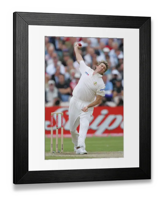 Framed Print : Glenn Mcgrath Framed Print : Glenn Mcgrath