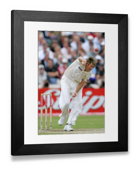 Framed Print : Glenn Mcgrath Framed Print : Glenn Mcgrath