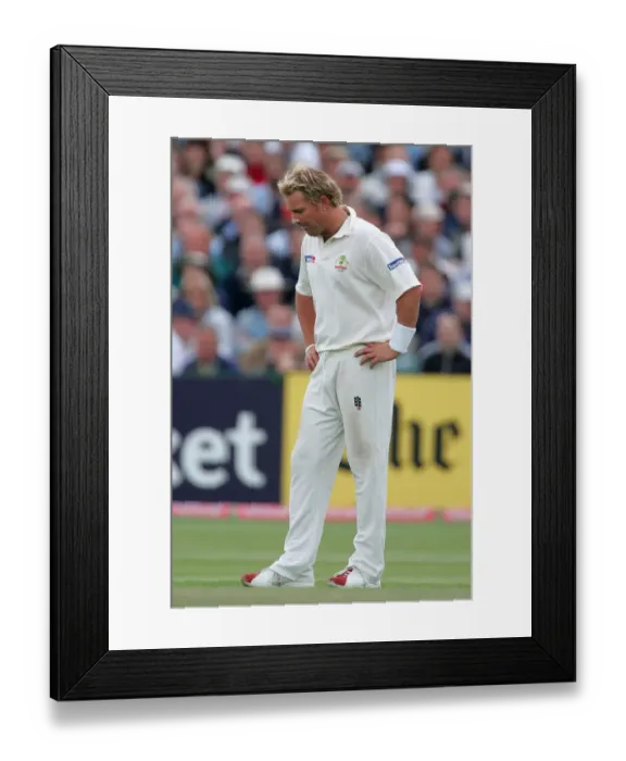 Framed Print : Shane Warne Framed Print : Shane Warne