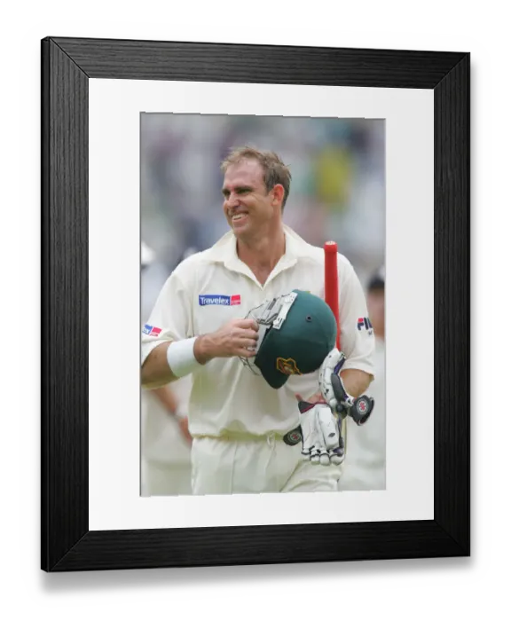 Framed Print : Matthew Hayden Framed Print : Matthew Hayden