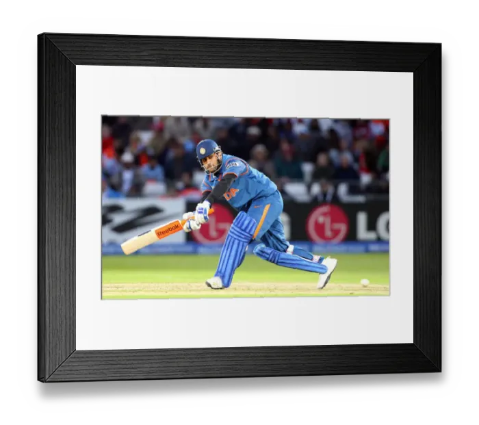 Framed Print : Ms Dhoni India India V Ireland 20 20 World Cup Trent Bridge