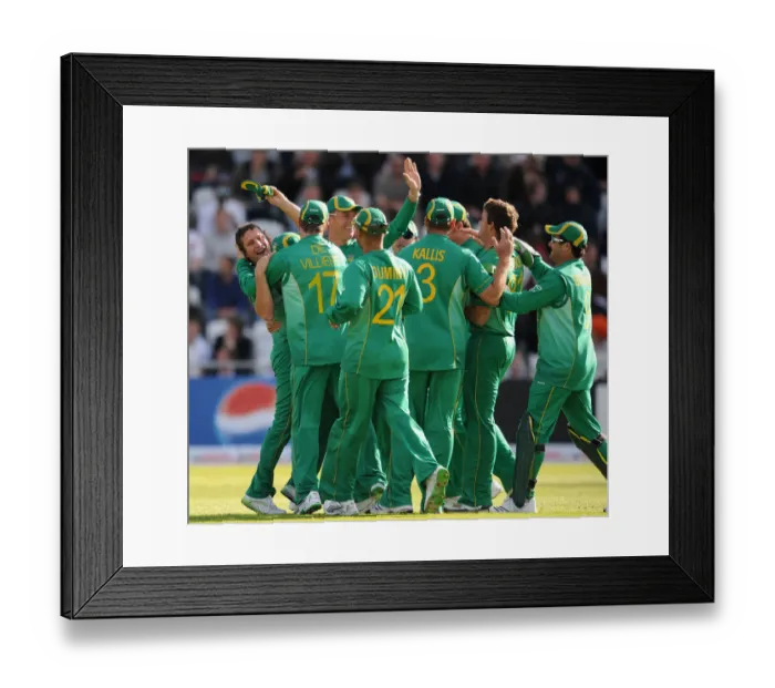 Framed Print : South Africa Celebrate Van Der Merwe Catch Framed Print : South Africa Celebrate Van Der Merwe Catch