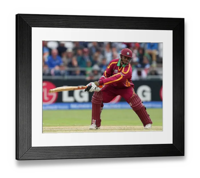 Framed Print : Shivnarine Chanderpaul Framed Print : Shivnarine Chanderpaul
