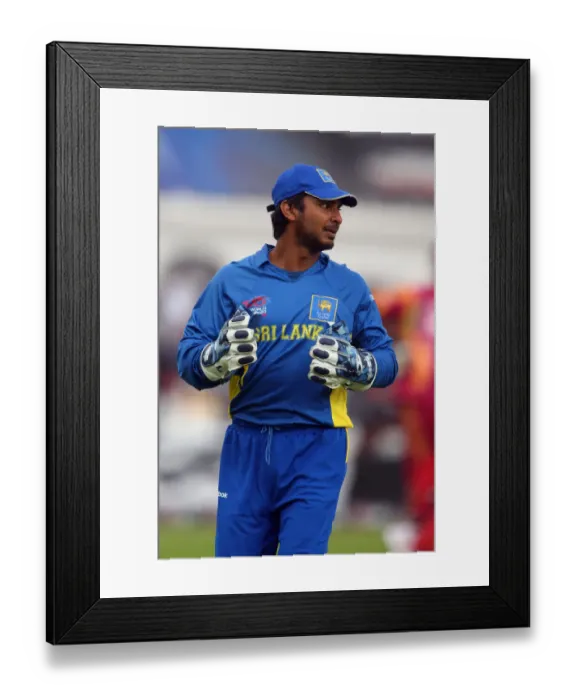 Framed Print : Kumar Sangakkara Framed Print : Kumar Sangakkara