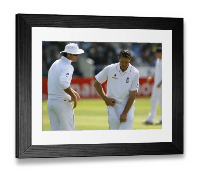 Framed Print : Michael Vaughan & Darren Pattinson Framed Print : Michael Vaughan & Darren Pattinson