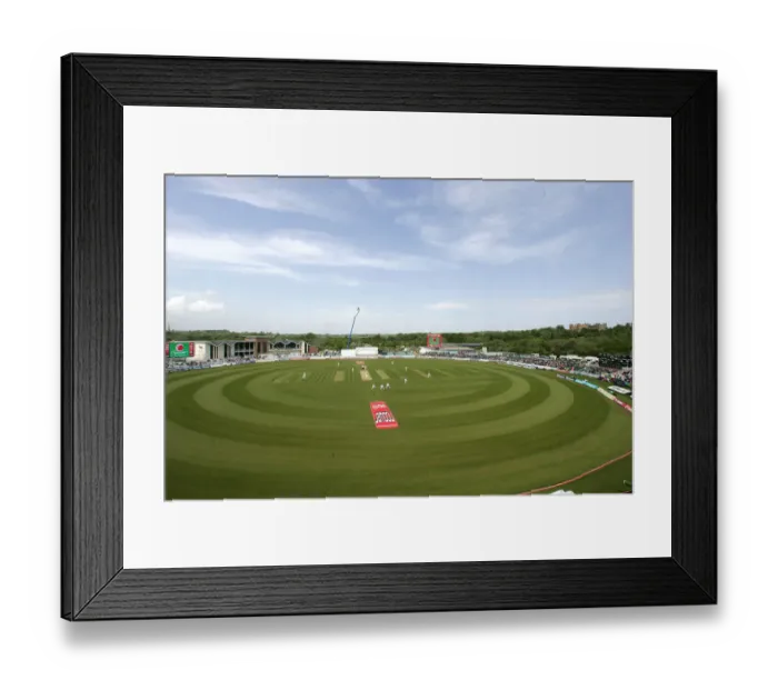 Framed Print : Riverside Cricket Ground Framed Print : Riverside Cricket Ground