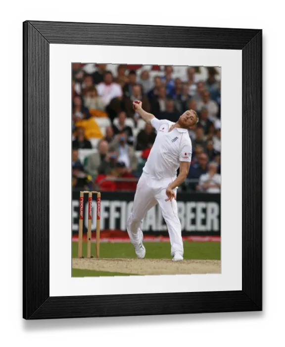 Framed Print : Andrew Flintoff Framed Print : Andrew Flintoff
