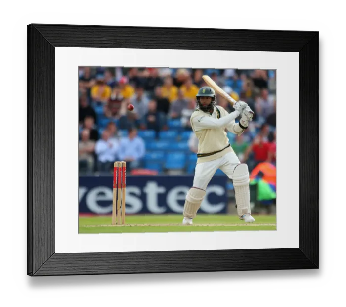 Framed Print : Hashim Amla Framed Print : Hashim Amla