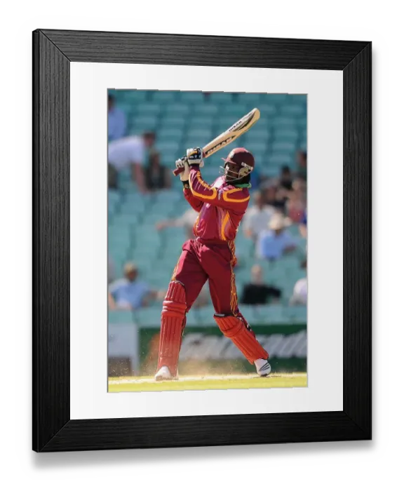 Framed Print : Chris Gayle Framed Print : Chris Gayle