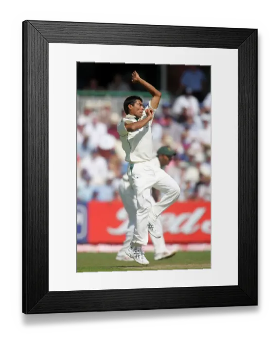 Framed Print : Danish Kaneria Framed Print : Danish Kaneria