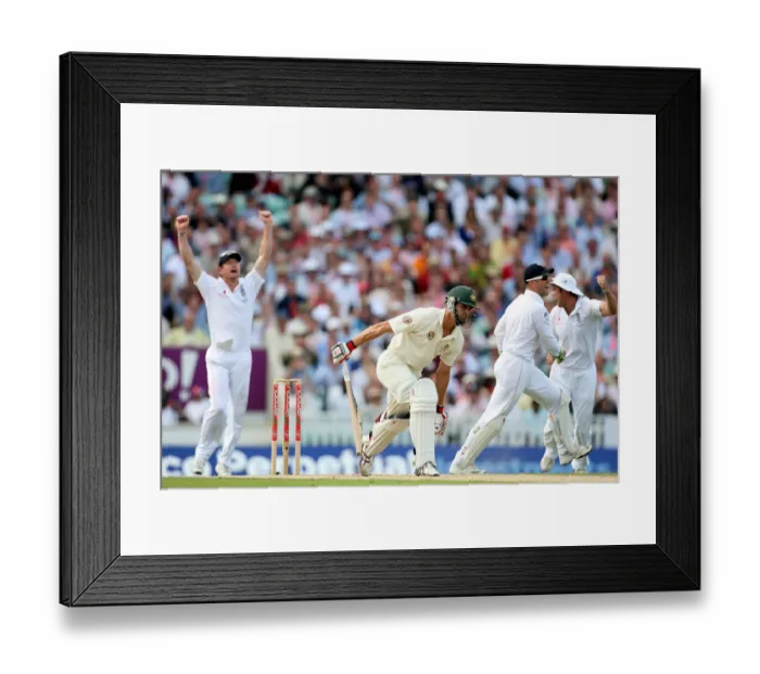 Framed Print : Mitchell Johnson Lbw Framed Print : Mitchell Johnson Lbw