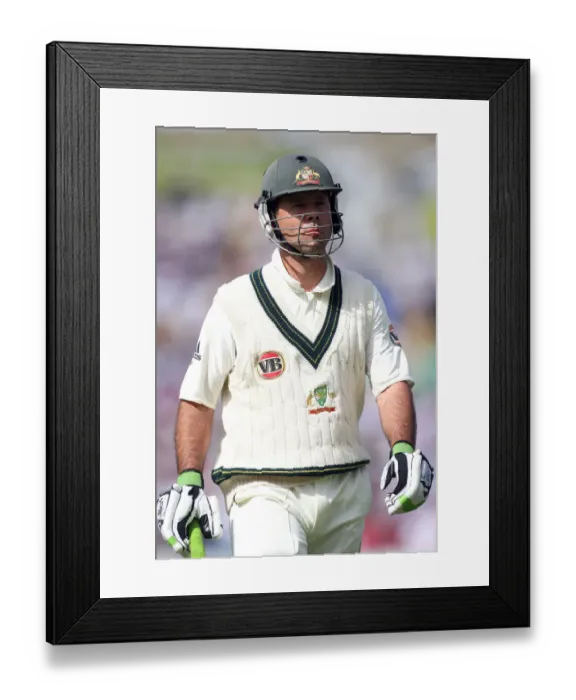 Framed Print : Ricky Ponting Framed Print : Ricky Ponting